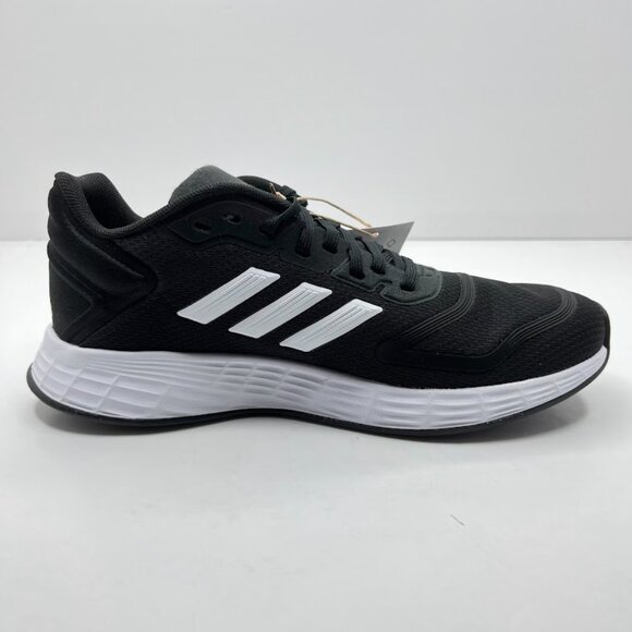 NEW adidas Duramo 10 Low Core Black - Size 4 - Picture 2 of 8